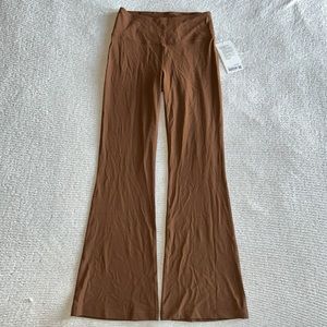 NWT LuluLemon Warm Brown Flare Yoga Pants